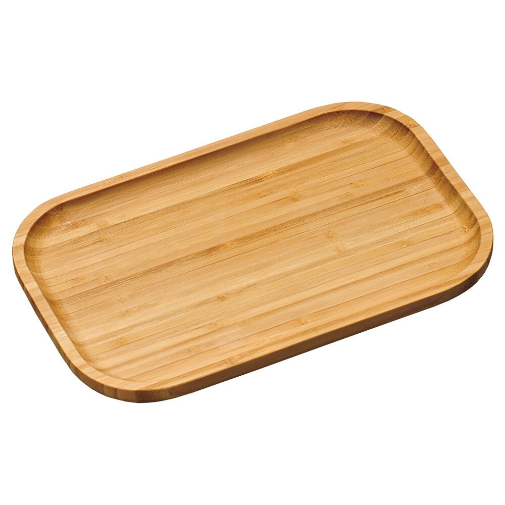 Platou servire Kesper, lemn de bambus, 30.5 x 20 x 2 cm